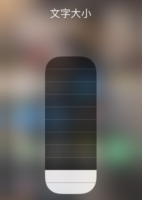 南沙苹果手机维修分享小技巧：在 iPhone 控制中心快速调节字体大小 